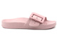 Gumowe klapki damskie z klamrą - Big Star FF274A387, jasnoróżowe