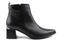 Eleganckie botki damskie z noskiem w szpic - Kotyl 4703, czarne