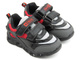Buty dziecięce sportowe ze świecącą podeszwą - N.E.W.S 22DZ32-4836, czarne