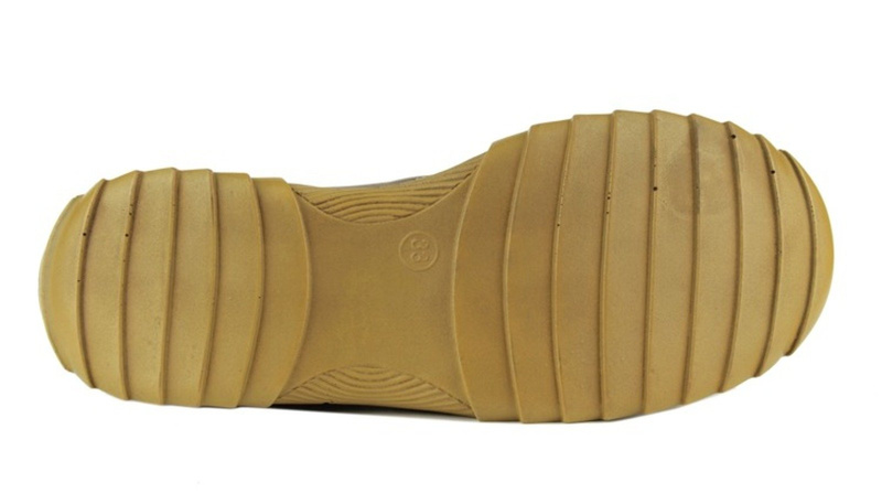 Skórzane półbuty dziecięce chłopięce na rzep - Helios 426, brązowe