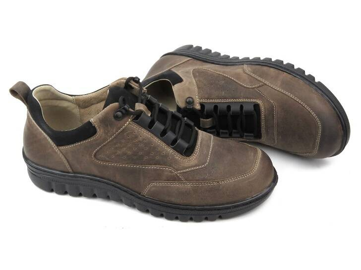 Buty męskie sportowe, trekkingowe - WASAK 0228, khaki