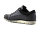 Sneakersy, półbuty męskie sportowe - CONHPOL Dynamic D-1630S/03, czarne