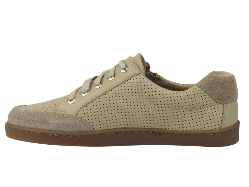 Damskie buty barefoot z naturalnej skóry Helios Komfort 470, ecru - PRZEDSPRZEDAŻ