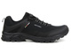 Trekkingi męskie z tkaniną softshell - AMERICAN CLUB WT82/22, czarne (duże rozmiary 47-49)