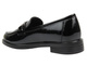 Mokasyny, loafersy damskie lakierowane - Potocki 25-12555, czarne