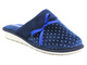 Kapcie Damskie Domowe - Inblu LB-72 Granat - Wsuwane 