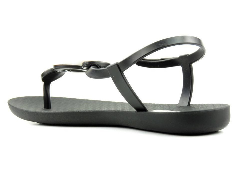 Sandały damskie, japonki gumowe - IPANEMA 26466, czarne