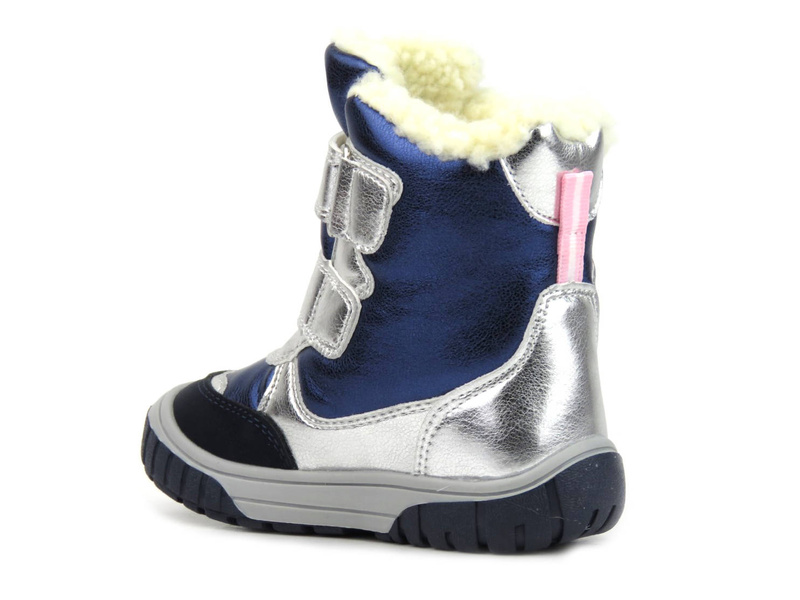 Śniegowce dziecięce Waterproof - WOJTYŁKO 23030, granatowe