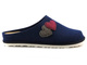 Kapcie damskie filcowe - Inblu CS-35, granatowe