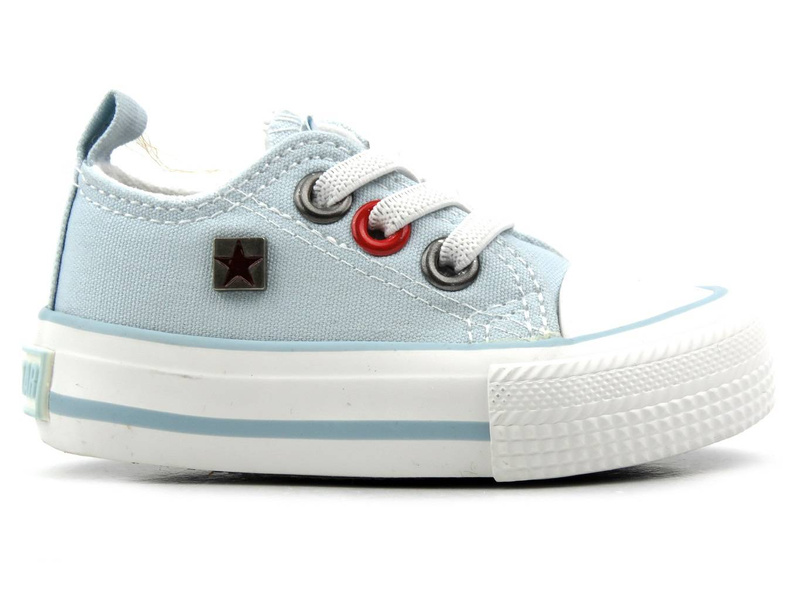 Trampki dziecięce, buty sportowe Big Star HH374198, niebieskie