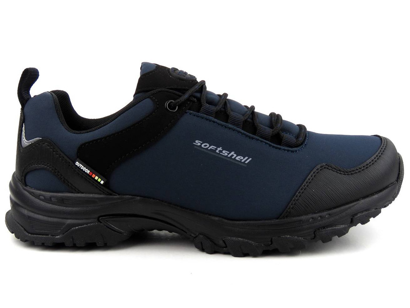 Trekkingi męskie - AMERICAN CLUB Softshell WT48/22, granatowe