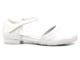 Eleganckie buty, czółenka komunijne - Wojtyłko 23712, białe 