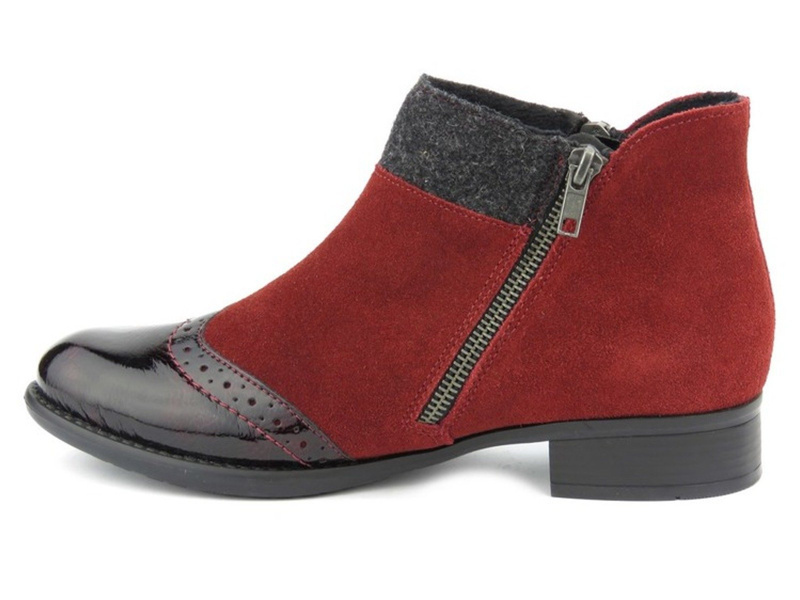 Botki damskie Rieker Y6461