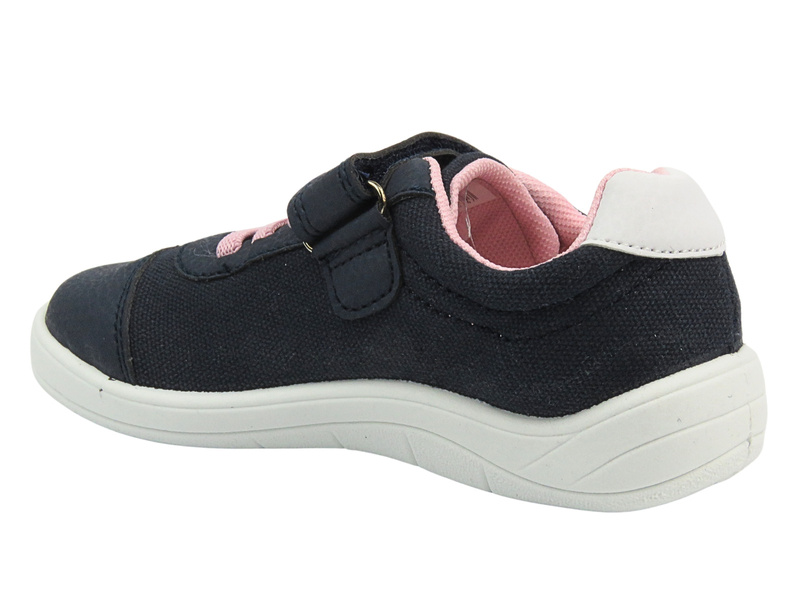 Buty Sportowe Trampki Dziecięce Młodzieżowe BEFADO 451X001 Granatowe
