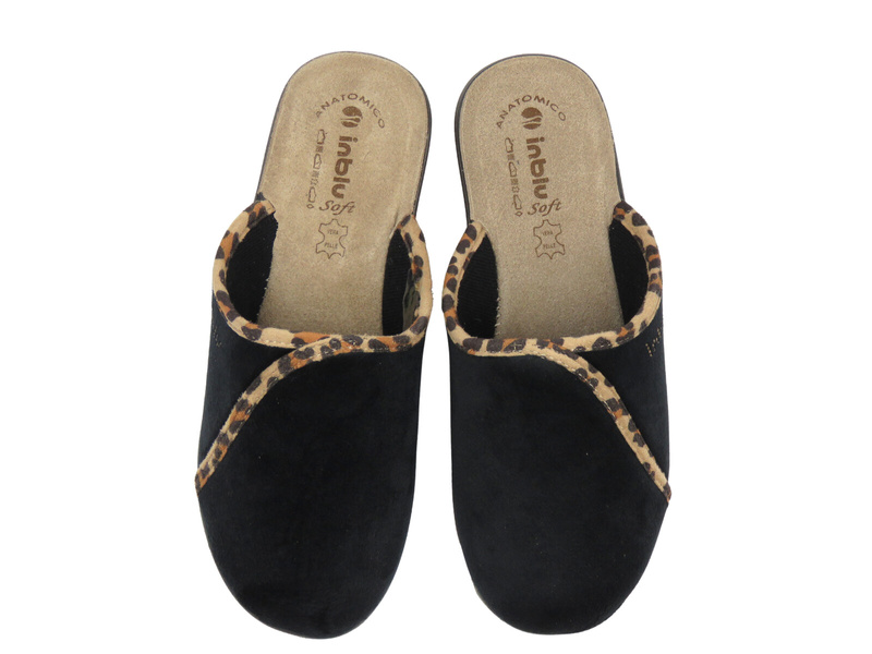 Kapcie Damskie INBLU GI-25 czarne