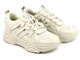 Sneakersy, buty sportowe damskie NEWS 22SP35-4620, beżowe