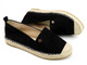 Espadryle, półbuty damskie na lato - Evento 22TX35-4592, czarne
