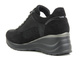 Sneakersy damskie na koturnie - INBLU IN001299, czarne