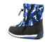 Śniegowce dziecięce z suwakiem - WOJTYŁKO 21033, granatowe