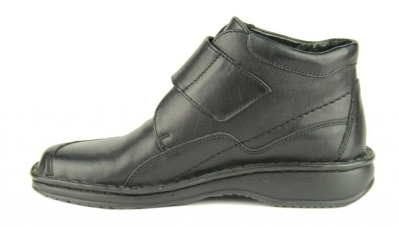 Wygodne botki damskie nieocieplane - Josef Seibel 92140, czarne