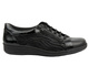 Wygodne półbuty, sneakersy damskie - SOLIDUS 29001-01001-KATE, czarne
