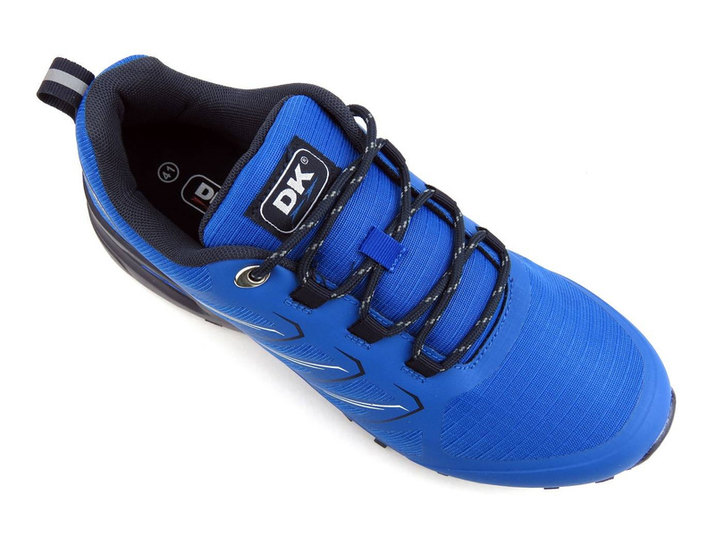 Buty męskie sportowe, adidasy dla biegaczy - DK Speed Grip VB16763, niebieskie