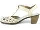 Sandałki damskie na obcasie - RIEKER 40995