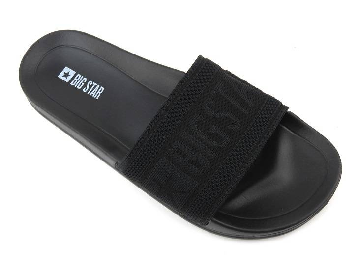 Klapki damskie sportowe BIG STAR LL274A158, czarne