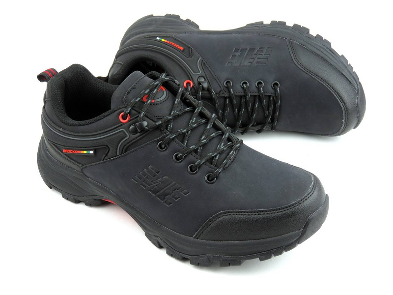 Buty męskie trekkingowe - BADOXX MXC-8363, czarne