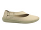 Skórzane półbuty damskie beżowe Nika Komfort H2030