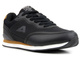 Sportowe obuwie, sneakersy męskie AMERICAN CLUB FH 22/22, czarne