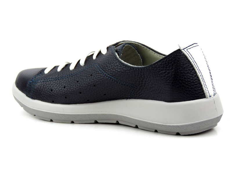 Buty damskie sportowe z wyjmowaną wkładką - Befado Dr Orto 156D011, granatowe