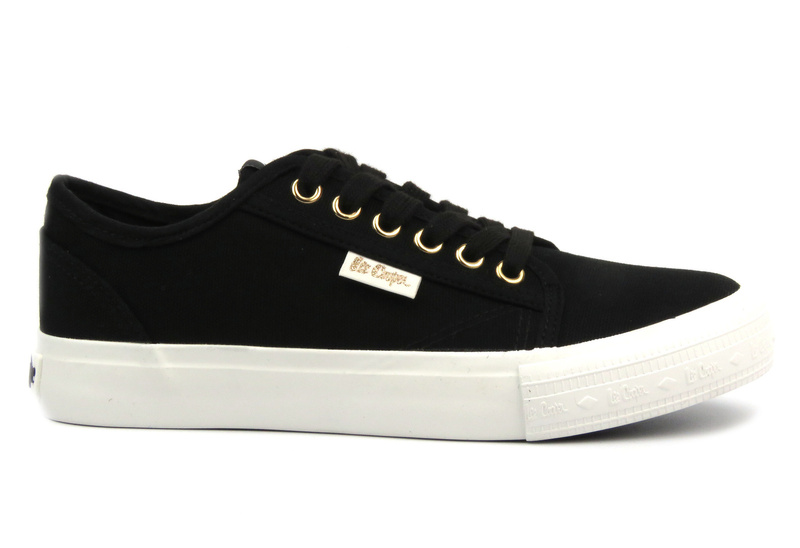 Trampki damskie przed kostkę - Lee Cooper LCW-24-31-2202, czarne