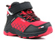 Śniegowce, buty zimowe dziecięce SoftShell - AMERICAN CLUB HL 36/21, czarno-czerwone
