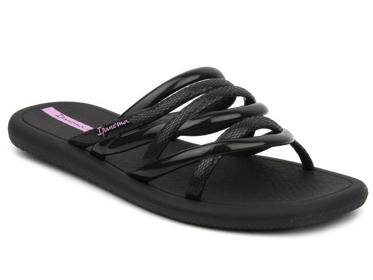 Klapki damskie - Ipanema 83606, czarne