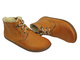 Barefoot botki minimalistyczne damskie jasnobrązowe Helios Komfort 501P