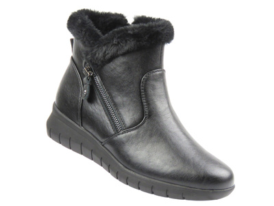 Wygodne botki damskie SOKOLSKI Z24-175, czarne