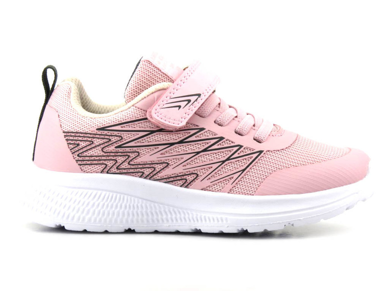 Buty sportowe dziecięce, adidasy American Club ES126/23, różowe
