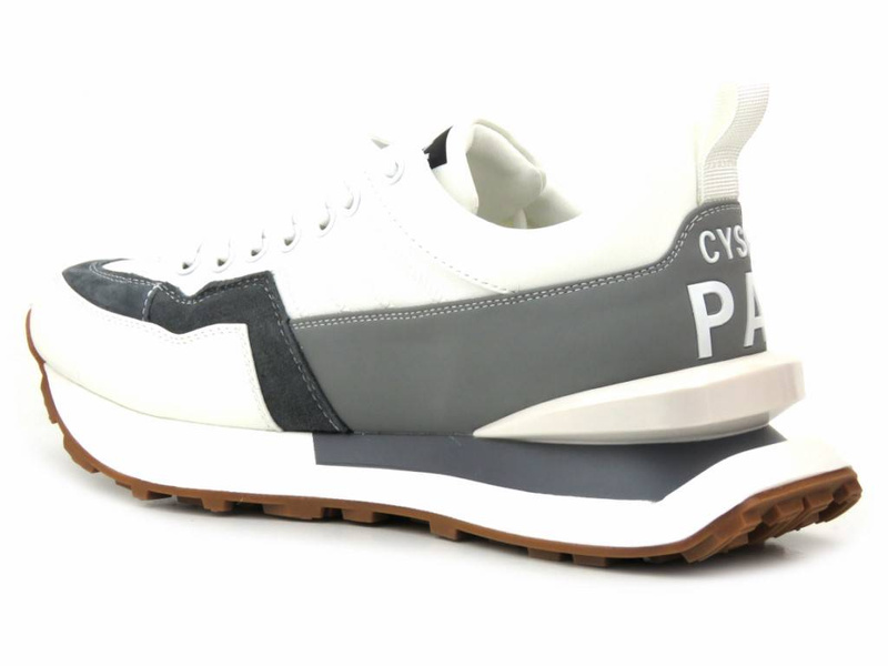 Sneakersy, buty sportowe męskie - John Doubare 2666, białe