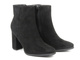 Botki damskie na obcasie - Evento 23BT35-6412, czarne