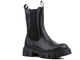 Ocieplane botki, workery damskie na suwak - EVENTO 22BT35-5040, czarne