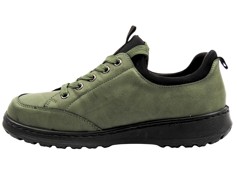 Sportowe półbuty damskie zielone Potocki 25-90359