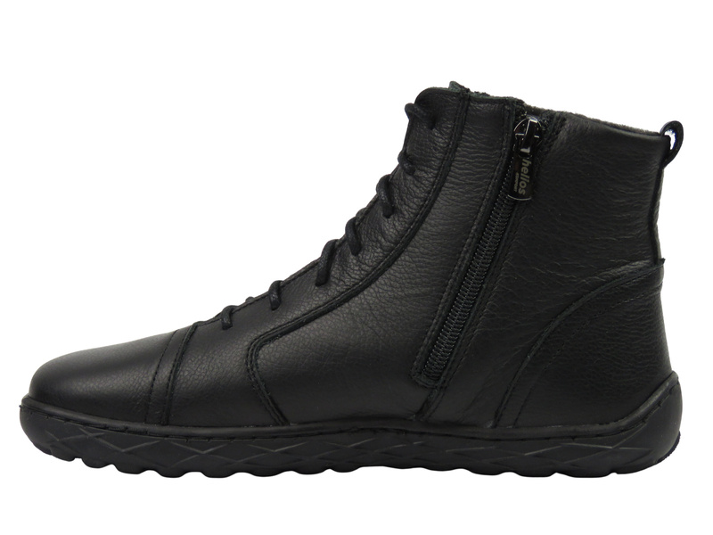 Wygodne botki damskie HELIOS 706, czarne