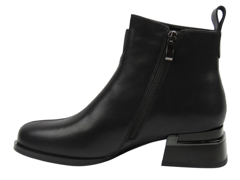 Botki damskie Cambell 25-60324, czarne