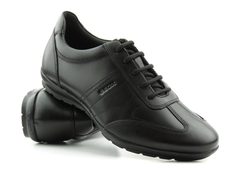Buty męskie sportowe, półbuty GEOX U74A5B, czarne