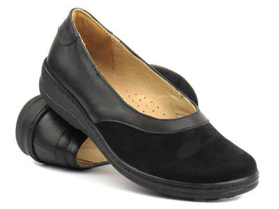 Półbuty damskie Helios 426, czarny 2