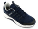 Buty męskie sportowe z elastycznymi sznurówkami - BIG STAR II174185, granatowe