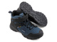 Wysokie trekkingi damskie z tkaniną Soft Shell - AMERICAN CLUB WT66/21(22), granatowe