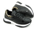 Buty sportowe, sneakersy damskie - TOMMY HILFIGER T3A4-31173-1242999, czarne z panterką