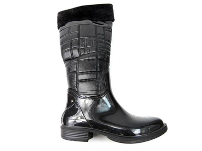 Kalosze damskie wysokie MARKAM SH16-19, czarne